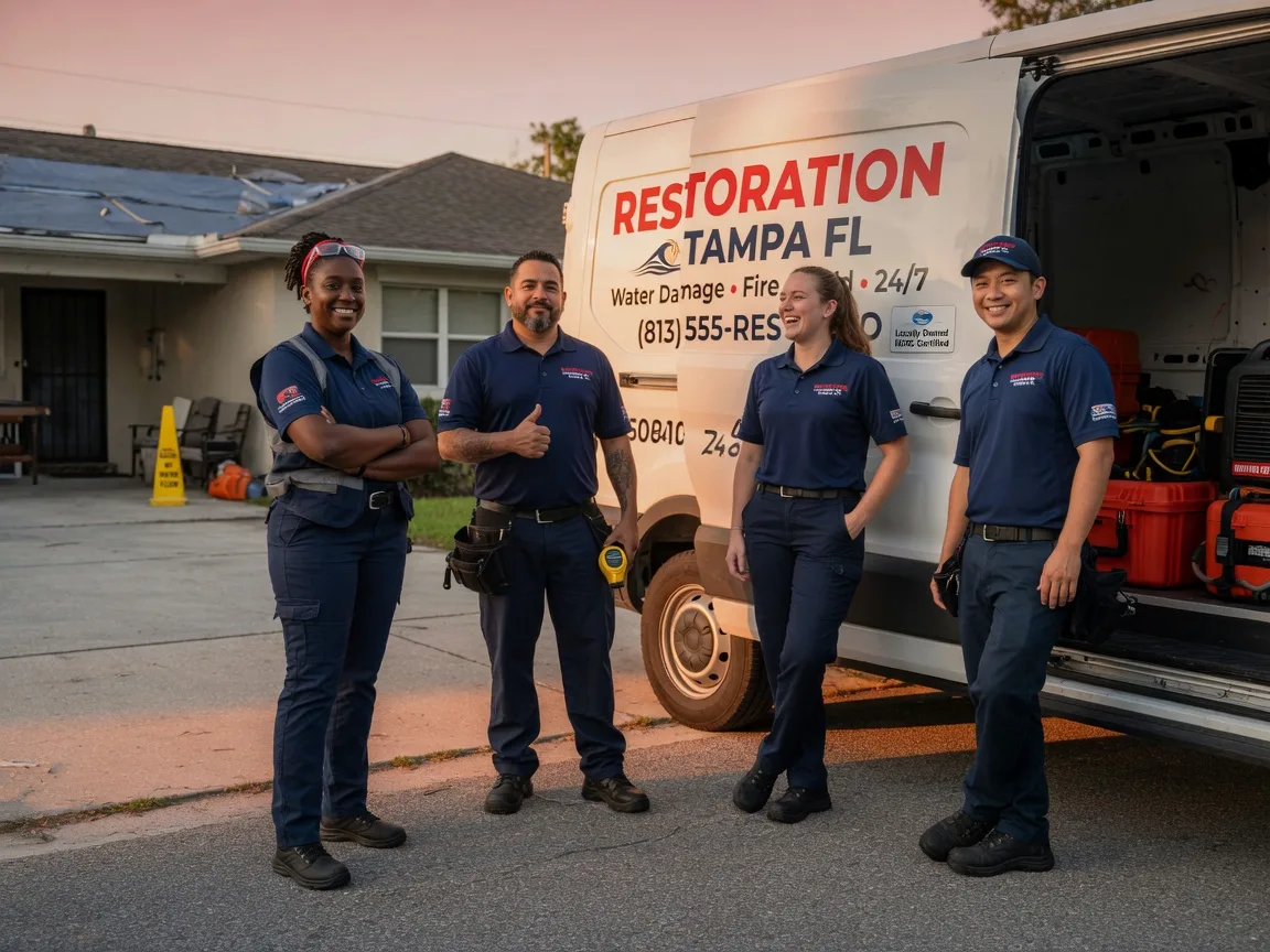 Water Damage Restoration company in Washingtonville, OH